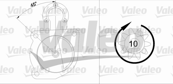 Valeo Starter 436096