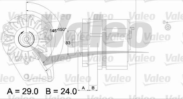 Valeo Alternator/Dynamo 436113