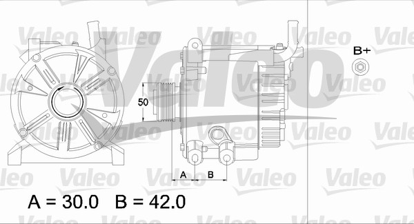 Valeo Alternator/Dynamo 437415