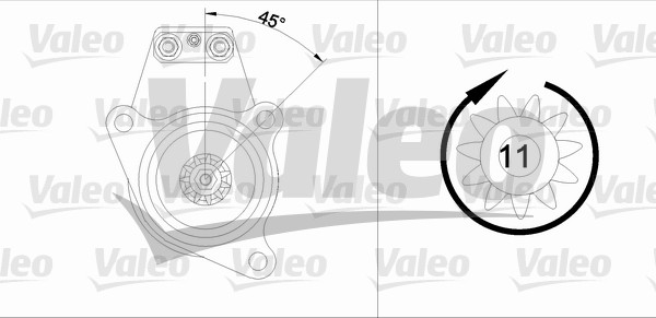 Valeo Starter 455544