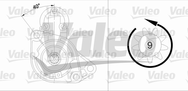 Valeo Starter 455548