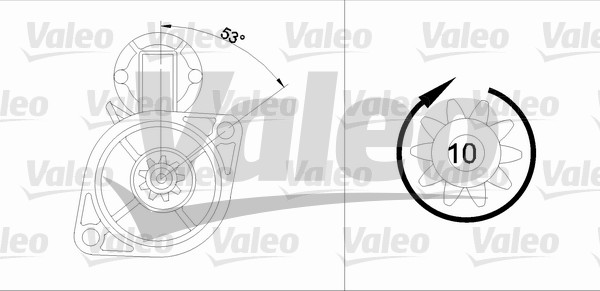 Valeo Starter 455563