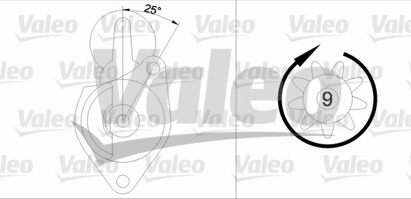 Valeo Starter 455564