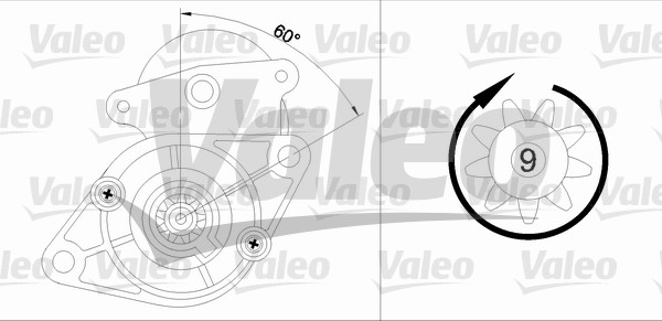 Valeo Starter 455587