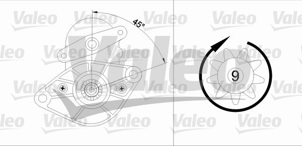 Valeo Starter 455591