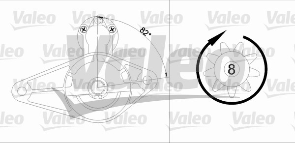 Valeo Starter 455600