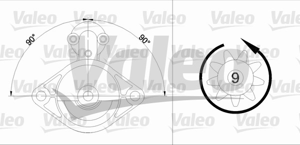 Valeo Starter 455601