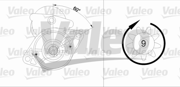 Valeo Starter 455612