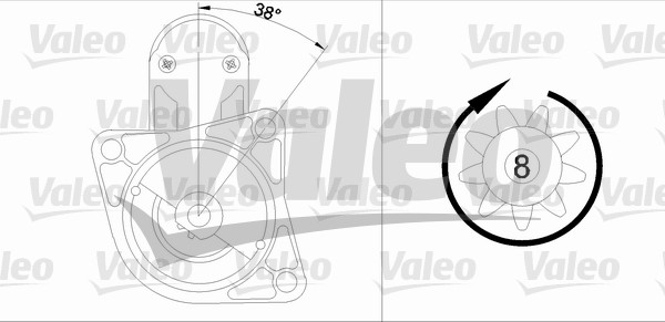 Valeo Starter 455665