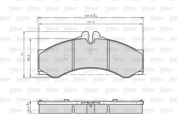 Valeo Remblokset 872153