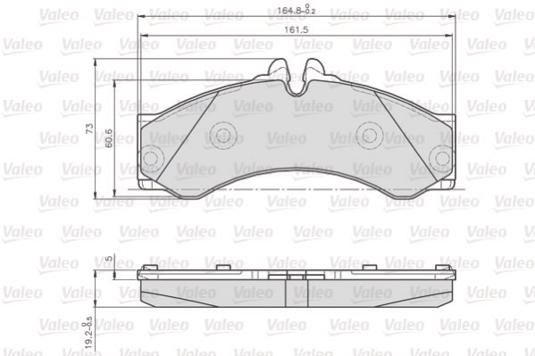 Valeo Remblokset 872153