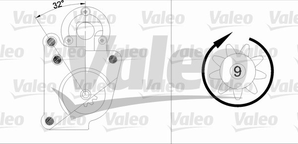 Valeo Starter 455690