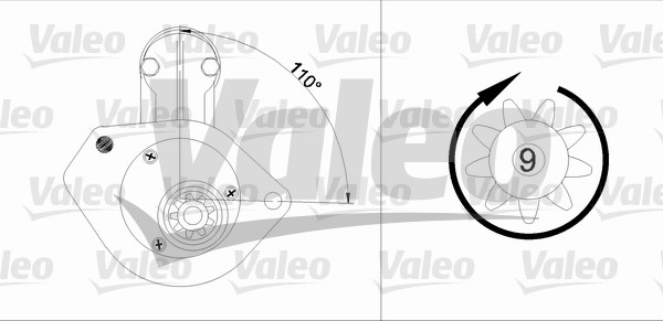 Valeo Starter 455743