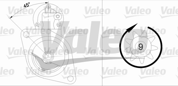 Valeo Starter 455888