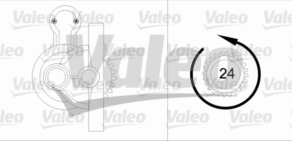 Valeo Starter 455909