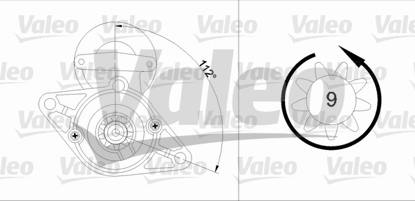 Valeo Starter 455916