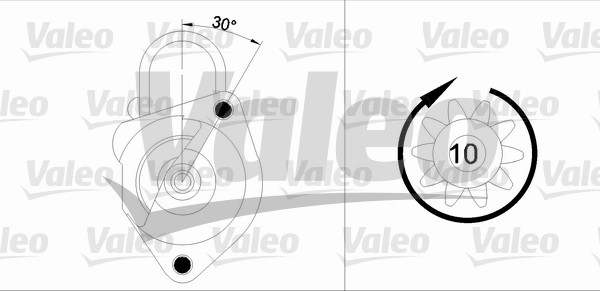 Valeo Starter 455933