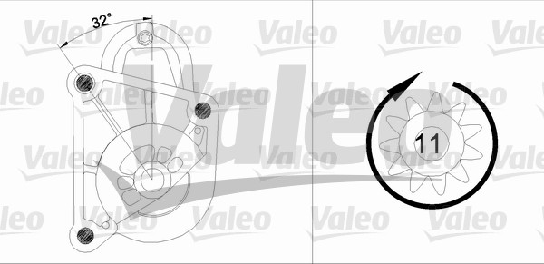 Valeo Starter 455936