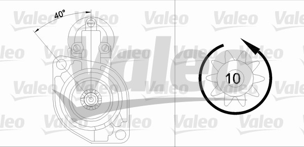 Valeo Starter 455942