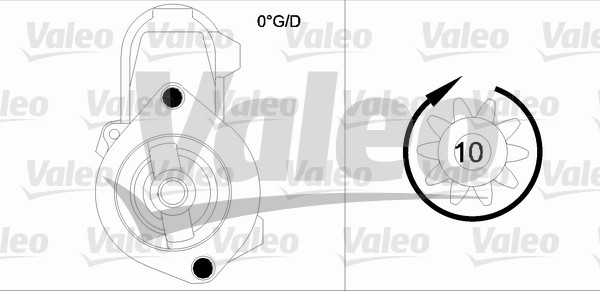 Valeo Starter 455948