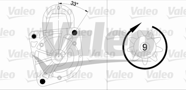 Valeo Starter 455958