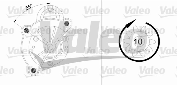 Valeo Starter 455960