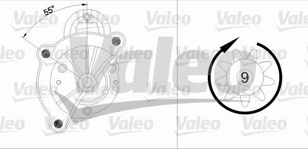 Valeo Starter 455961