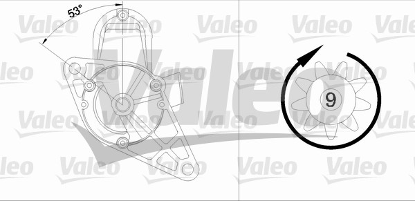 Valeo Starter 455980