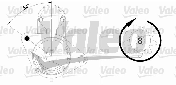 Valeo Starter 458159