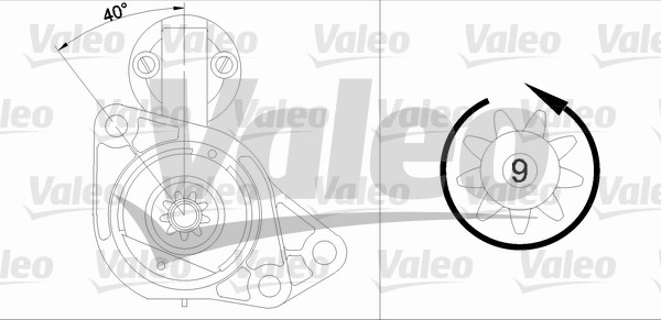 Valeo Starter 458160