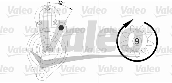 Valeo Starter 458184