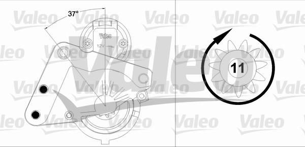 Valeo Starter 458185