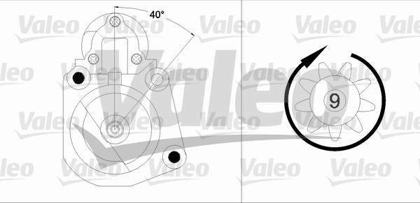 Valeo Starter 458190