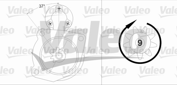 Valeo Starter 458212