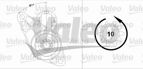 Valeo Starter 458214