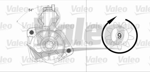 Valeo Starter 458231