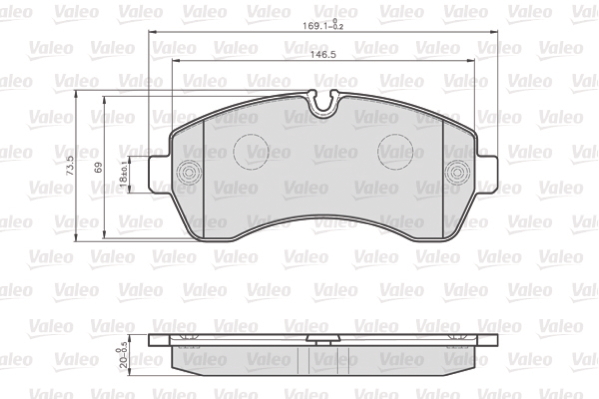 Valeo Remblokset 872200