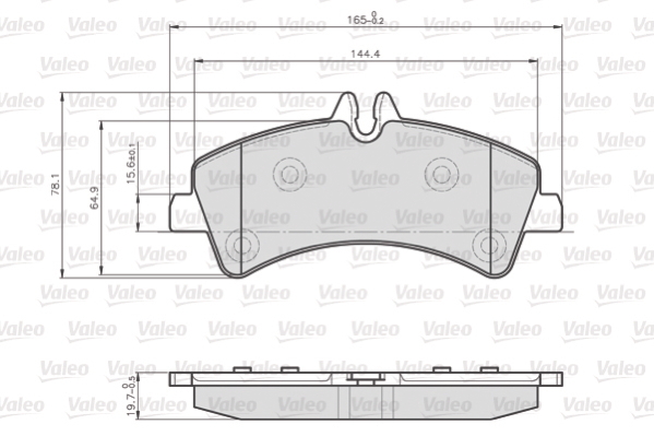 Valeo Remblokset 873190