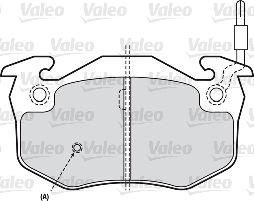 Remblokset Valeo 598346