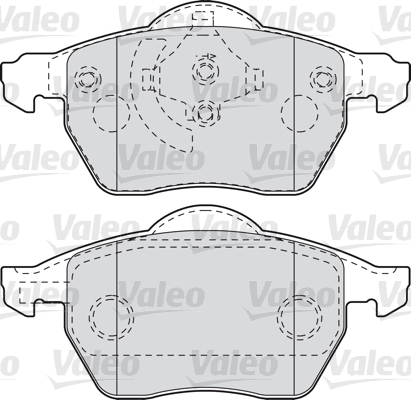 Valeo Remblokset 598049