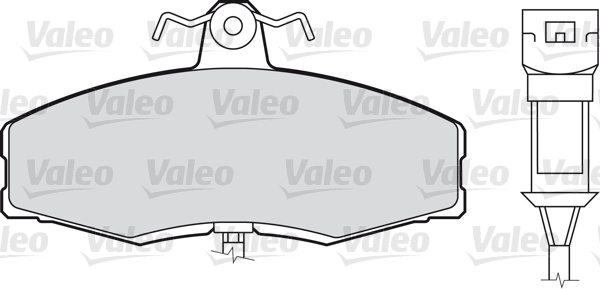 Remblokset Valeo 598169