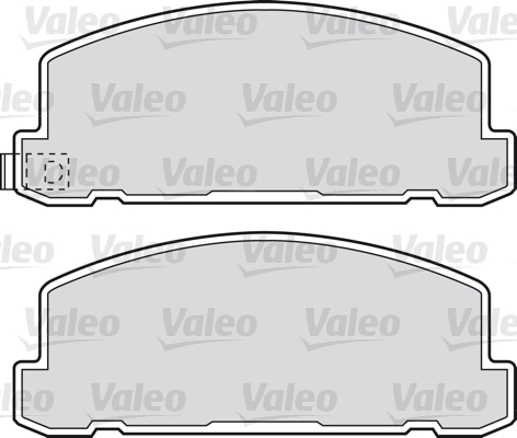 Remblokset Valeo 598615