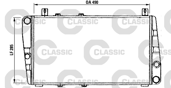 Radiateur Valeo 230375