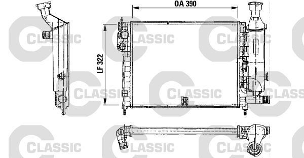 Radiateur Valeo 230491