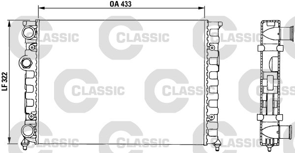 Radiateur Valeo 230503