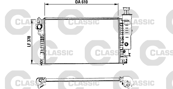 Radiateur Valeo 230575