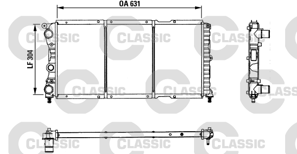 Radiateur Valeo 230981