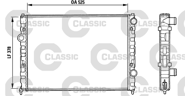 Radiateur Valeo 231005
