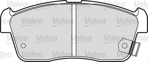 Remblokset Valeo 598832