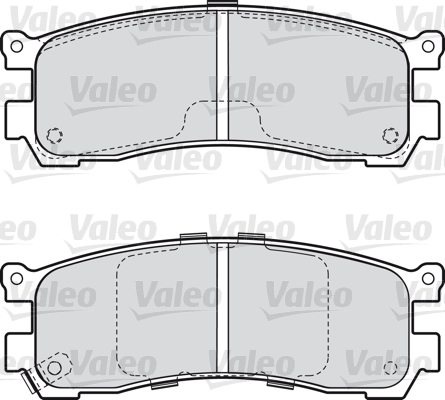 Valeo Remblokset 598516